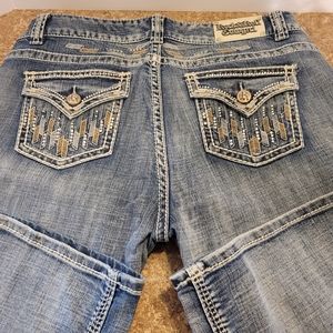 Rock n Roll Cowgirl 34x34 mid rise jeans